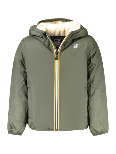 Детско зелено зимно яке K-WAY