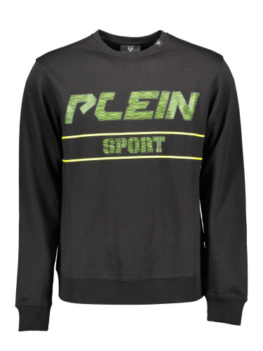 Черен суитшърт PLEIN SPORT без качулка