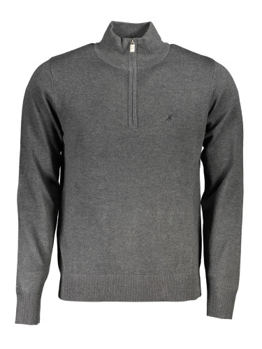 Мъжки сив пуловер US Grand Polo