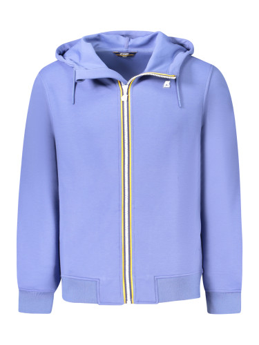 Мъжки син суитшърт с цип K-WAY