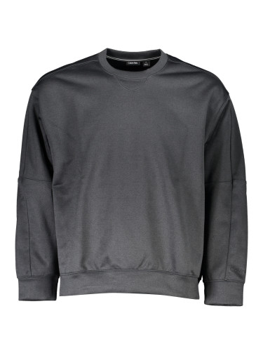 Черен суитшърт с цип Calvin Klein