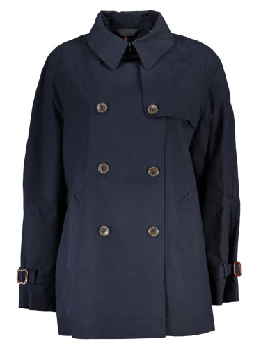 Дамски син тренчкот Tommy Hilfiger