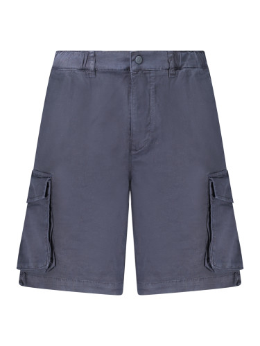 Мъжки бермуди с джобове в синьо