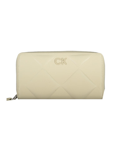 Дамски бежов портфейл Calvin Klein