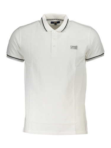 Мъжка бяла поло риза Cavalli Class