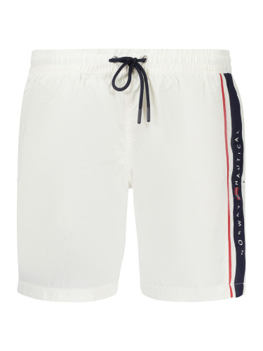 Бели мъжки бански шорти