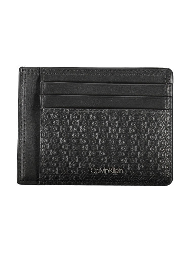 Черен мъжки портфейл Calvin Klein