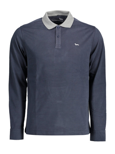 Мъжки сини поло ризи с дълъг ръкав