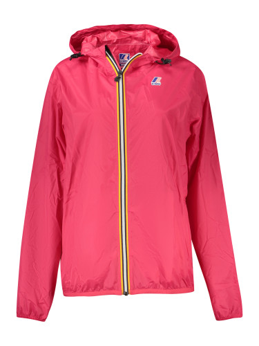 Дамско спортно яке K-WAY розово