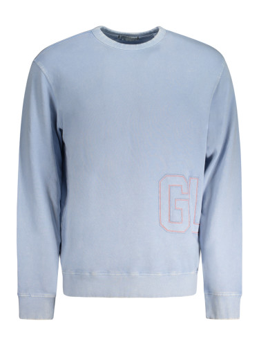 Син мъжки суитшърт GUESS JEANS