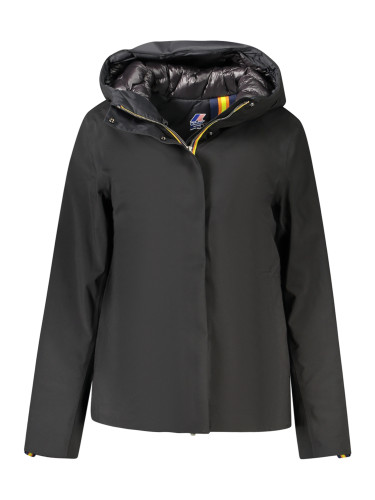 Дамско черно яке K-WAY