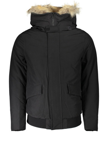 Черно мъжко зимно яке Woolrich