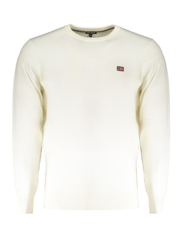 Бял мъжки пуловер Норвегия 1963