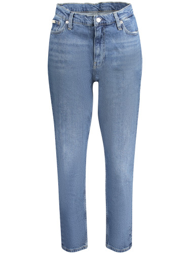 Дамски дънки Calvin Klein в синьо