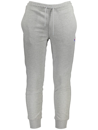 Мъжки спортни панталони K-WAY сиви