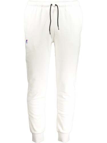 Бели мъжки спортни панталони K-WAY