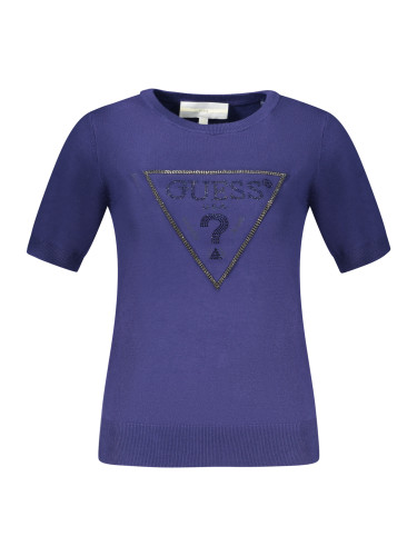 Дамски син пуловер GUESS JEANS