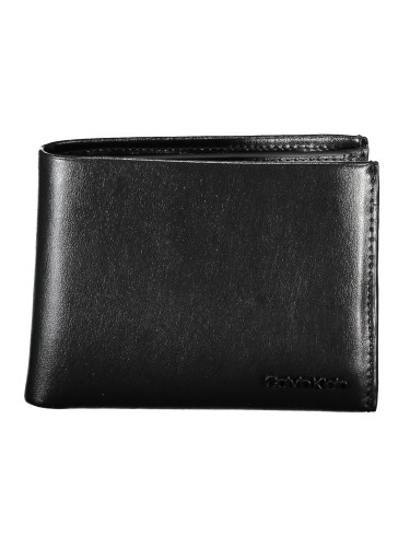 Черен мъжки портфейл Calvin Klein