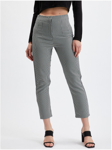 Orsay Black Women's Patterned Trousers - Women's