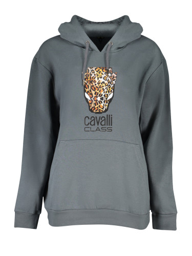 Дамски суитшърт Cavalli Class без цип, сив
