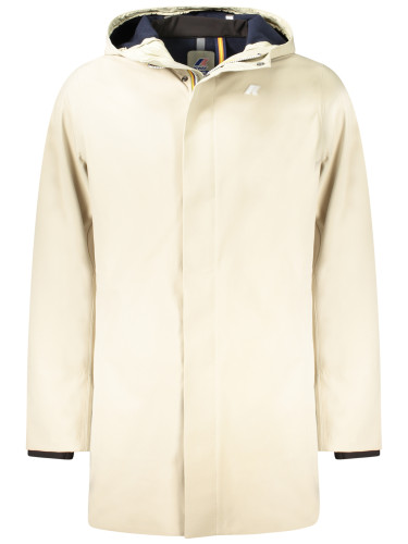 Мъжки бежов дъждобран K-WAY