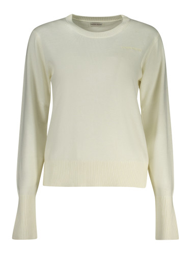 Дамски бял пуловер GUESS JEANS