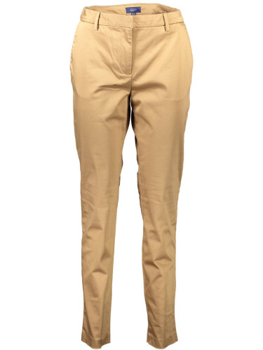 Дамски кафяви панталони GANT