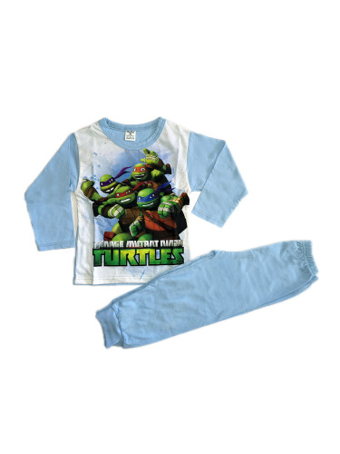 Детска пижама за момче в светлосиньо