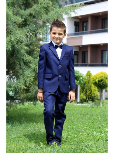Официален детски костюм за момче от 5 части със сако
