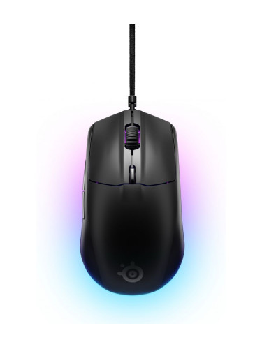  Гейминг мишка SteelSeries - Rival 3 Gen 2, оптична, черна