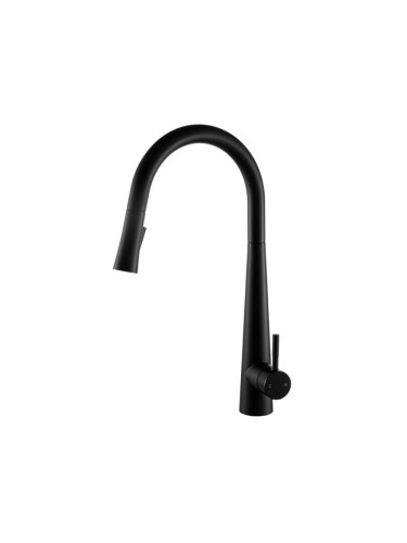 Смесител за кухня ELISA K149 S/S 304 черен