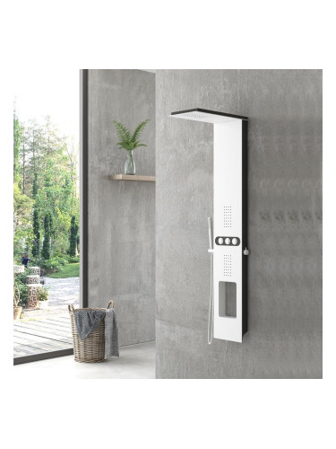 Хидромасажна колона TOUCH A7118 бяло-черно