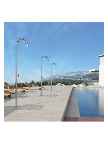 Външна душ колона PYLON RAL-ЦВЯТ AISI 316