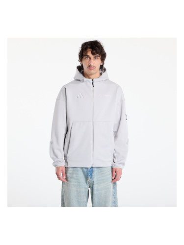 Суитшърт adidas x Mercedes AMG Silver Full Zip Hoodie Grey Two XL