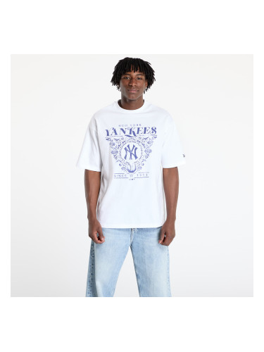 Тениска New Era New York Yankees Floral Graphic Oversized Tee UNISEX White L