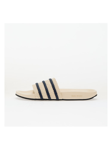 Обувки adidas x Wales Bonner Adilette Wonder White/ Wonder White/ Night Indigo 4