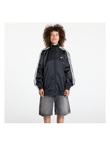 Яке adidas Originals Satin Firebird Track Top Ruffle 3-Stripes Black L
