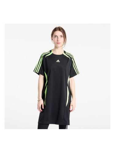 Облекло adidas Teamgeist Adicolor Tee Dress Black/ Signal Green M