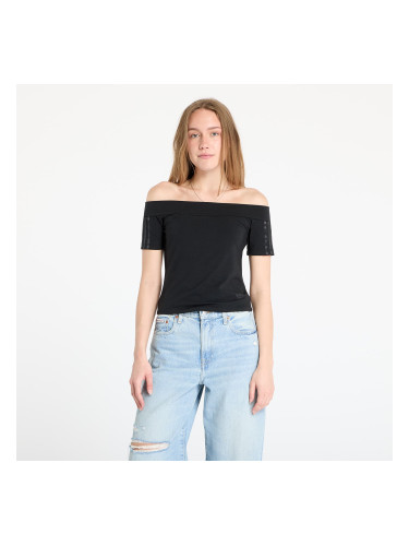 Тениска adidas Adicolor Bandeau Short Sleeve T-Shirt Black L