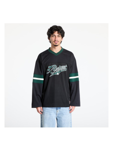 Тениска Carhartt WIP Long Sleeve Detroit Mesh T-Shirt UNISEX Black/ Conifer/ Wax L