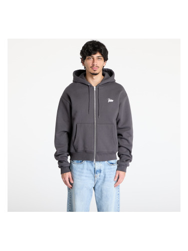 Суитшърт Patta Classic Zip-Up Hooded Sweater UNISEX Forged Iron XS
