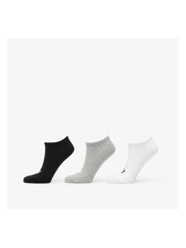 Чорапи adidas Liner Socks 3-Pack White/Grey/Black L