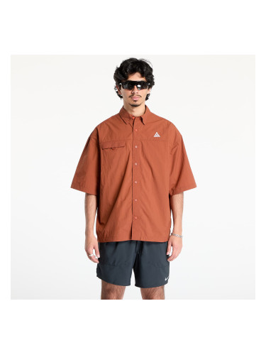 Риза Nike ACG "Orb Weaver" UV Repel Short-Sleeve Shirt Cinnamon/ Picante Red/ Summit White XL