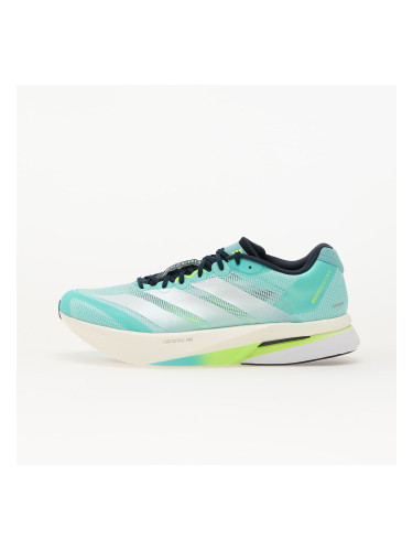 Сникърси adidas Adizero Boston 13 M Flace Aqua/ Ftw White/ Lucid Lemond EUR 44