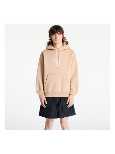 Суитшърт Nike Solo Swoosh Men's Fleece Hoodie Hemp XL