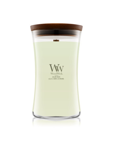 Woodwick Solar Haze ароматна свещ с дървен фитил 610 гр.
