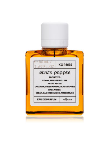 Korres Black Pepper парфюмна вода за мъже 50 мл.