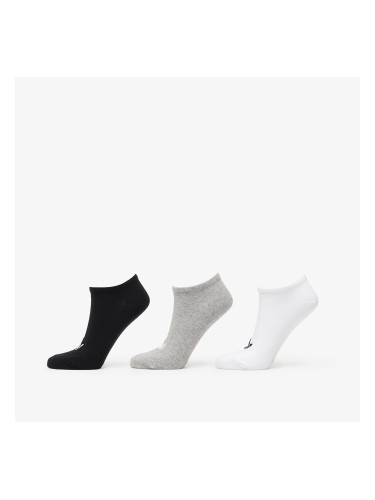 adidas Liner Socks 3-Pack White/Grey/Black S