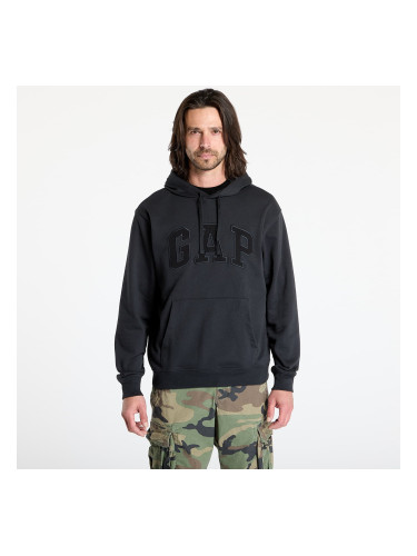 Суитшърт GAP Logo Hoodie Black M