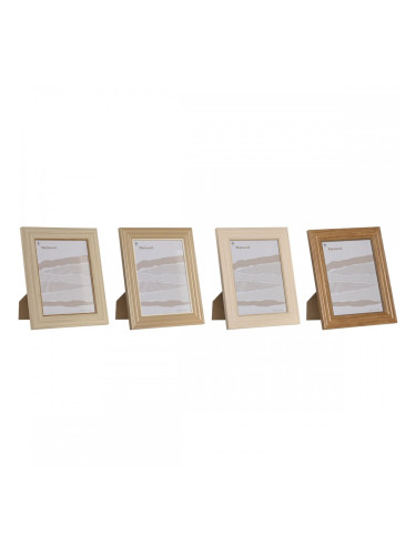 Рамка за снимки Home ESPRIT Многоцветен Кристал полистирен 21,2 x 1,6 x 26,2 cm (4 броя)